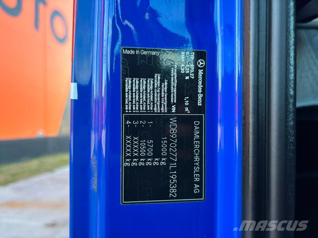 Mercedes-Benz Atego 1524 4x2 FASSI F110A24 / PLATFORM L=6884 mm Smagās mašīnas ar celtni