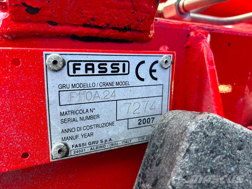 Mercedes-Benz Atego 1524 4x2 FASSI F110A24 / PLATFORM L=6884 mm Smagās mašīnas ar celtni