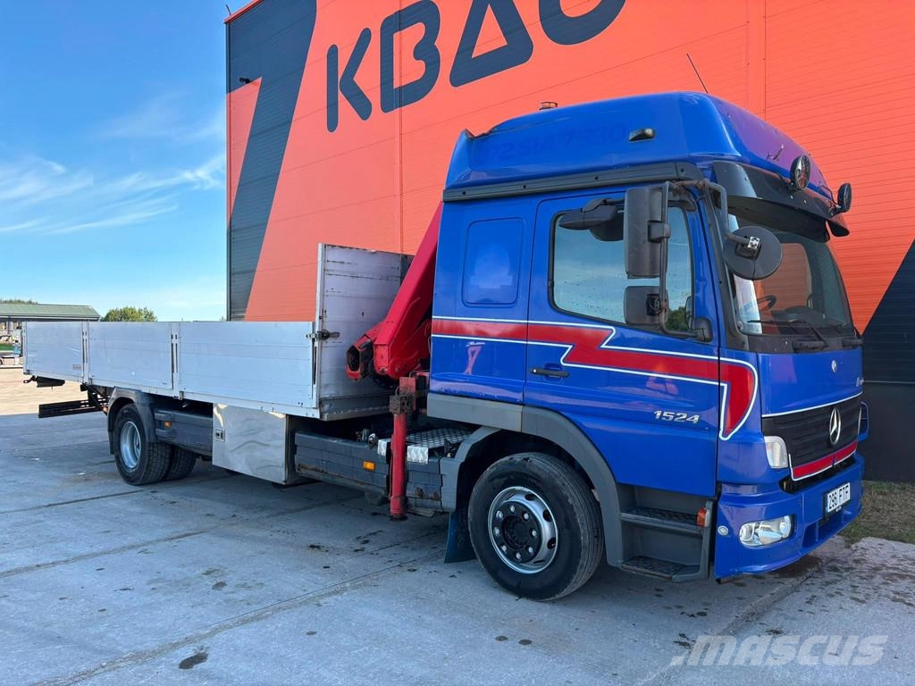 Mercedes-Benz Atego 1524 4x2 FASSI F110A24 / PLATFORM L=6884 mm Smagās mašīnas ar celtni