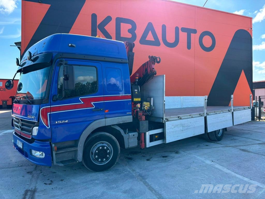 Mercedes-Benz Atego 1524 4x2 FASSI F110A24 / PLATFORM L=6884 mm Smagās mašīnas ar celtni