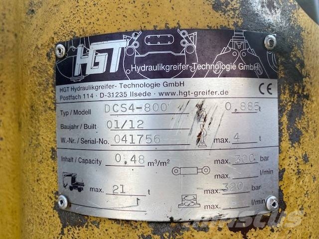 HGT (5448) 0.80 m Greifer DCS4-800 Chwytaki