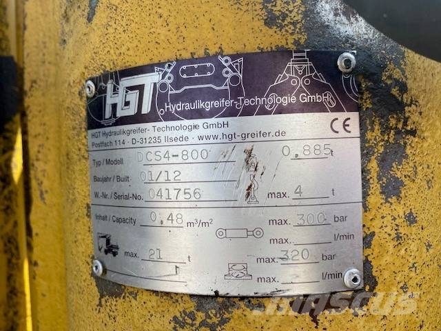 HGT (5448) 0.80 m Greifer DCS4-800 Chwytaki