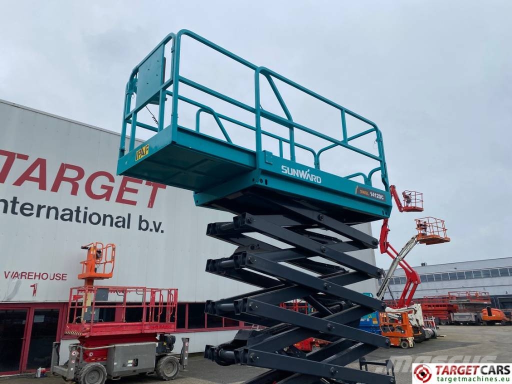 Sunward SWSL1412DC Electric 1412DC Scissor WorkLift 1400cm Nožnicové zdvíhacie plošiny