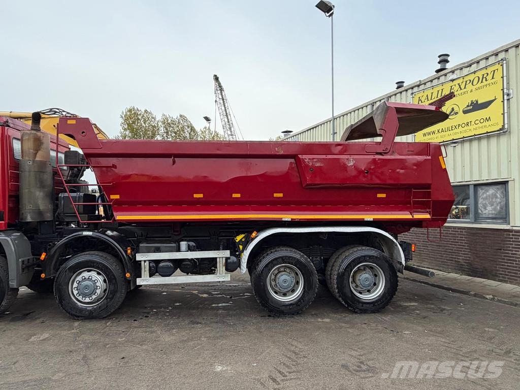 Mercedes-Benz Actros 4143 Kipper - 8x8 - Manuel Gearbox - Big Ax شاحنات قلابة