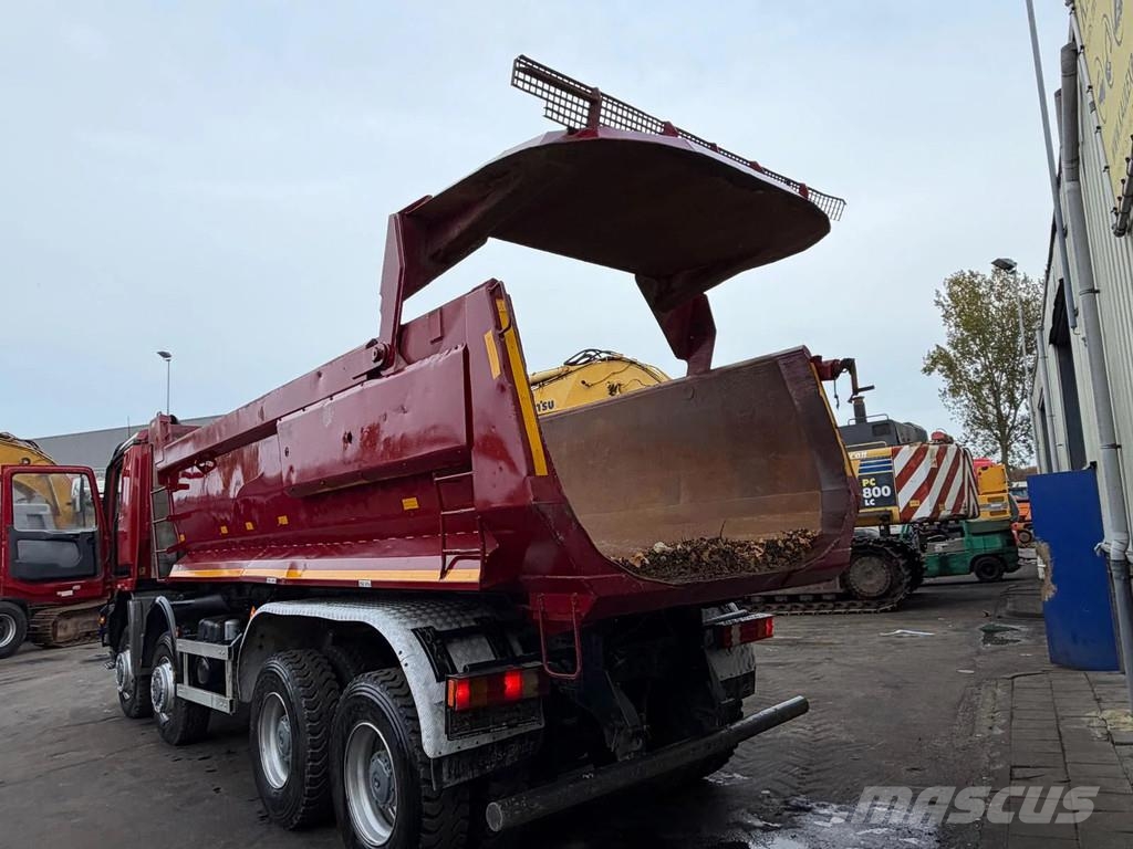 Mercedes-Benz Actros 4143 Kipper - 8x8 - Manuel Gearbox - Big Ax شاحنات قلابة