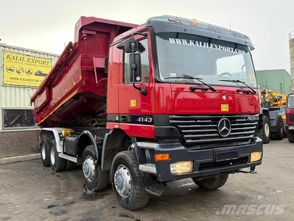 Mercedes-Benz Actros 4143 Kipper - 8x8 - Manual Gearbox - Big Ax Грузовики-Самосвалы