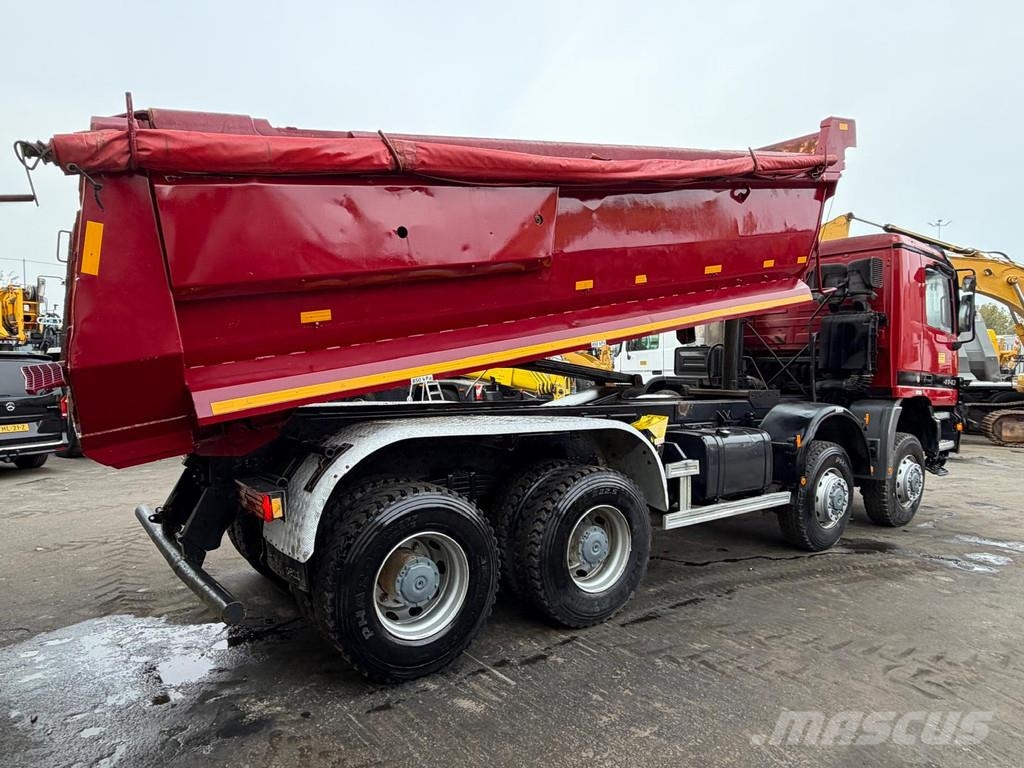 Mercedes-Benz Actros 4143 Kipper - 8x8 - Manuel Gearbox - Big Ax شاحنات قلابة