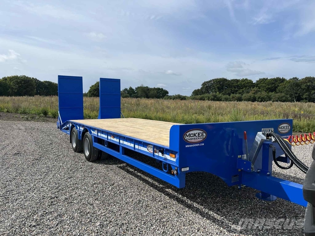 McKee 19T LL Maskintransportvogn 汎用トレーラー
