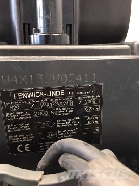 Linde N20/132 Niskodizajući komisioni viljuškar
