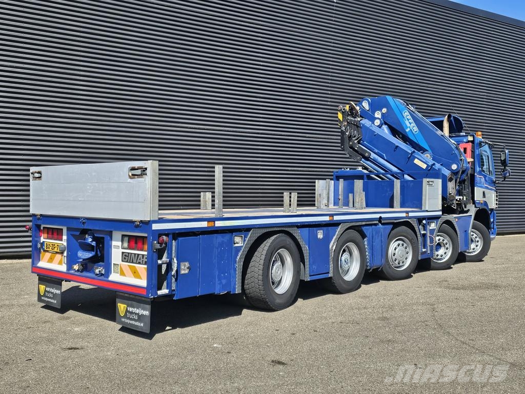 Ginaf X 5240 TS 10x4 / EFFER 108-5S CRANE / KRAN Camiones grúa