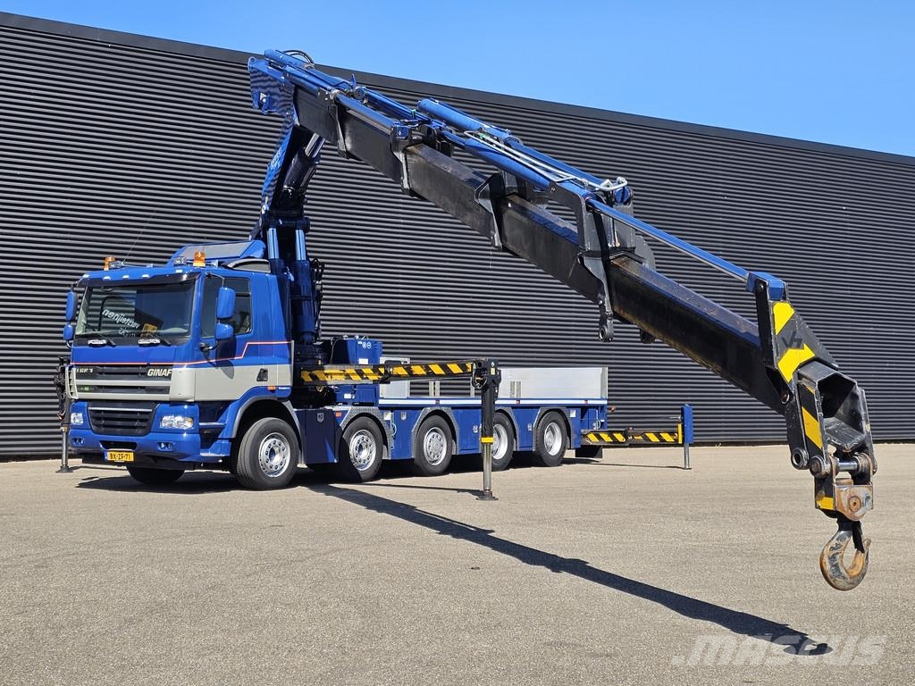 Ginaf X 5240 TS 10x4 / EFFER 108-5S CRANE / KRAN Camiones grúa