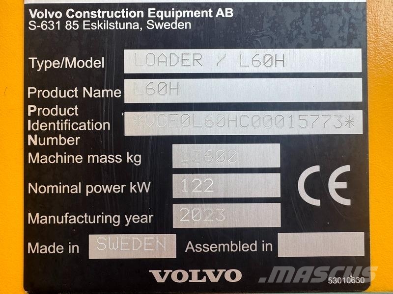 Volvo L 60 H Sonstige Landmaschinen
