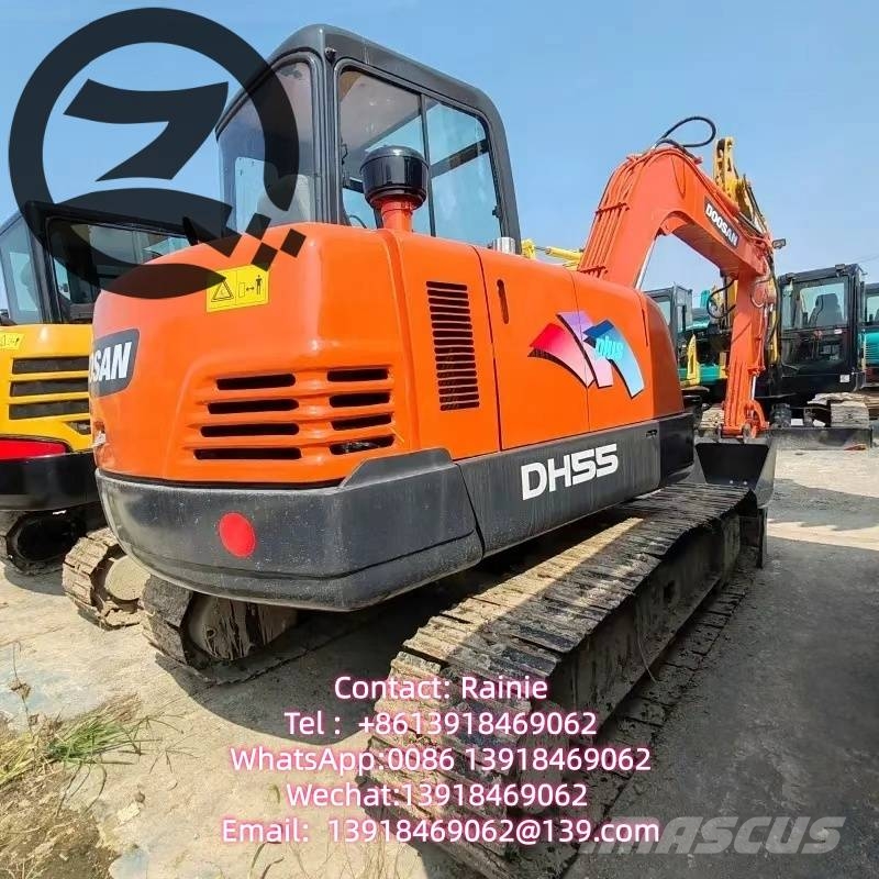 Doosan DH 55 ミニ油圧ショベル 7t以下(ミニユンボ・ミニディガー)