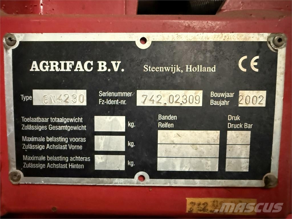 Agrifac GS 4200 Självgående sprutor
