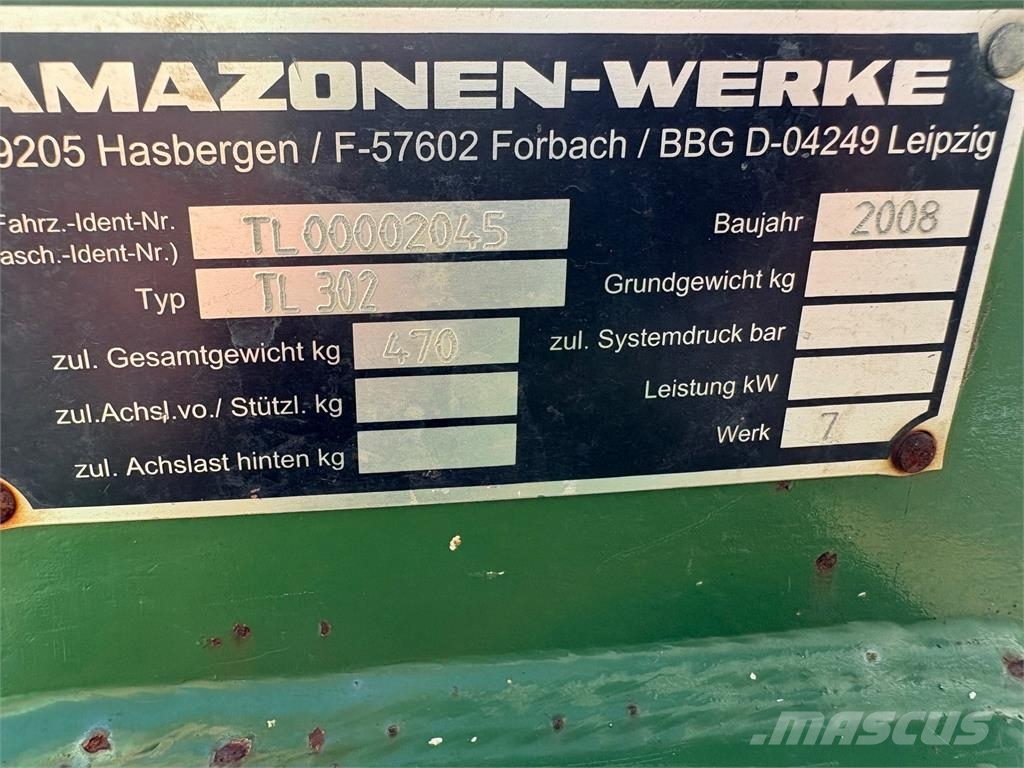 Amazone TL 302 voorzet woeler Kultivátory