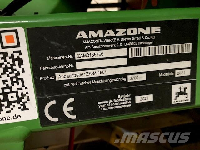 Amazone ZAM 1502 kunstmeststrooier Düngemittelverteiler