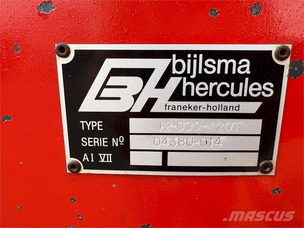 Bijlsma Hercules kiepwagen 12000 مقطورات نقل الحيوانات