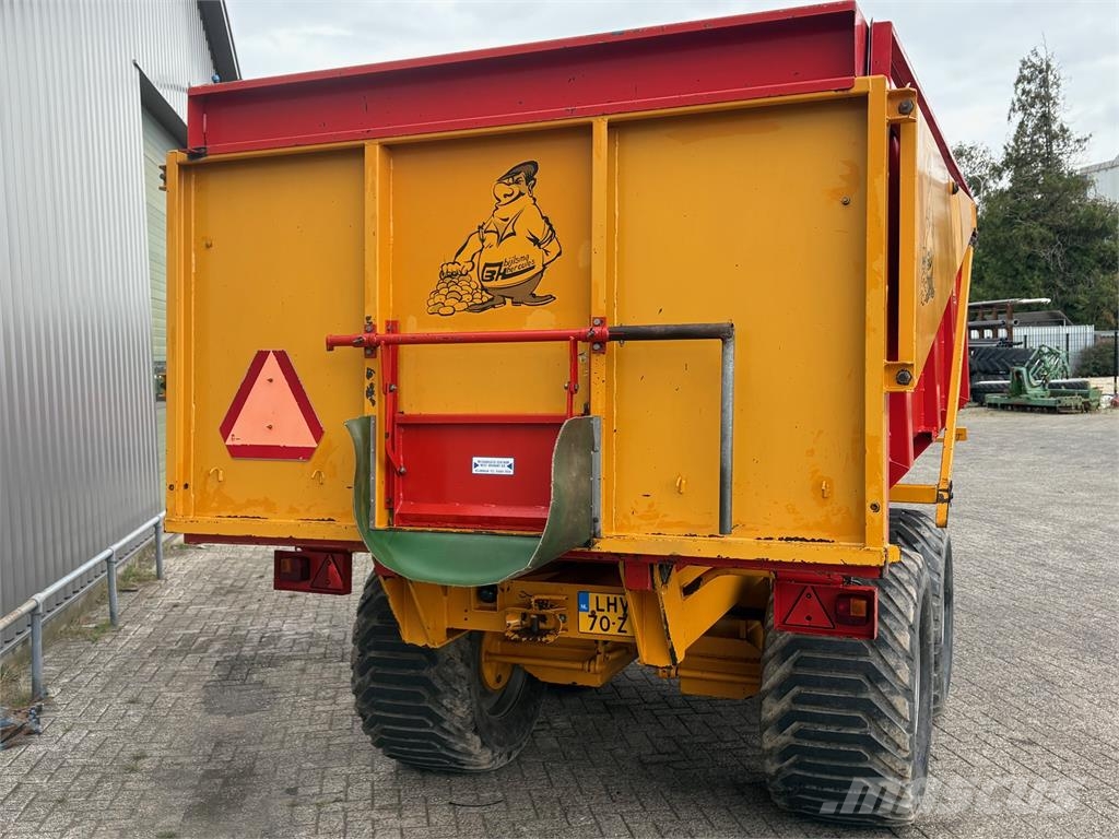 Bijlsma Hercules kiepwagen 12000 مقطورات نقل الحيوانات