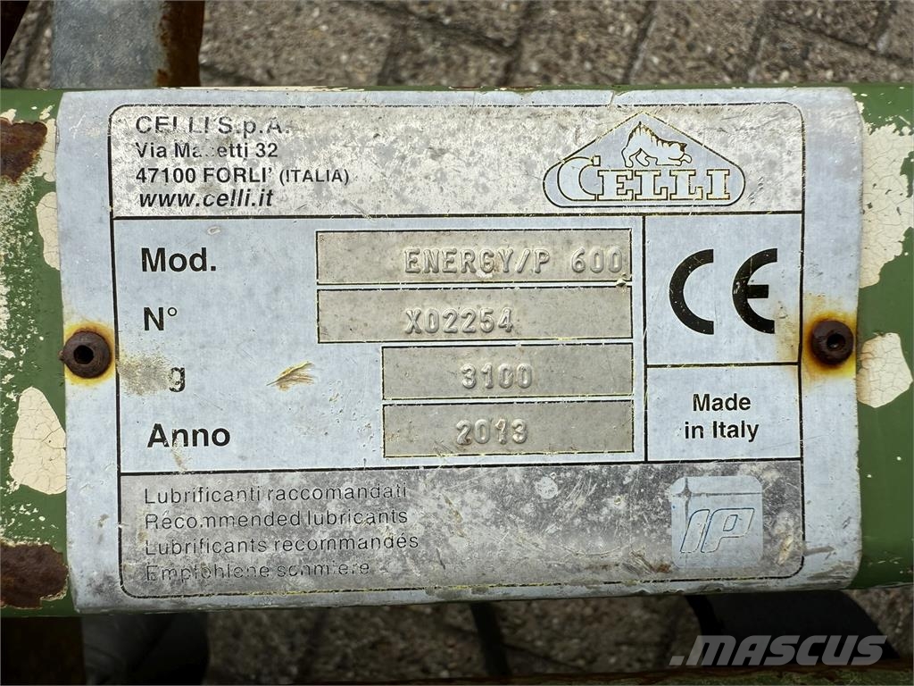 Celli Energy/P 600 Rotorkopegg Roto drljače i motokultivatori