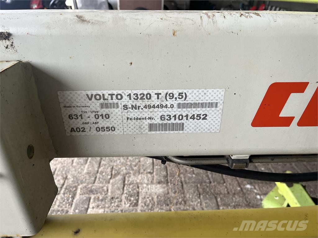 CLAAS volto 1320T Obracače a zhrabovače sena