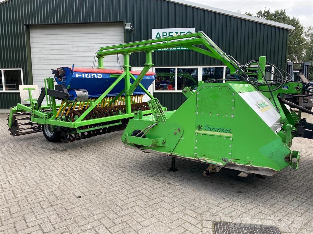 Farmtec Agri 300 Spitmachine - Met getrokken Zaaic Varomosios akėčios ir žemės frezos