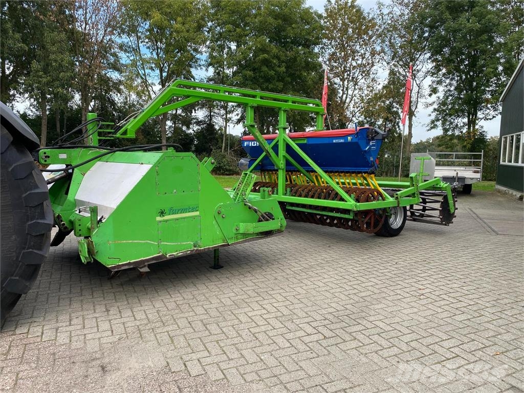 Farmtec Agri 300 Spitmachine - Met getrokken Zaaic Varomosios akėčios ir žemės frezos