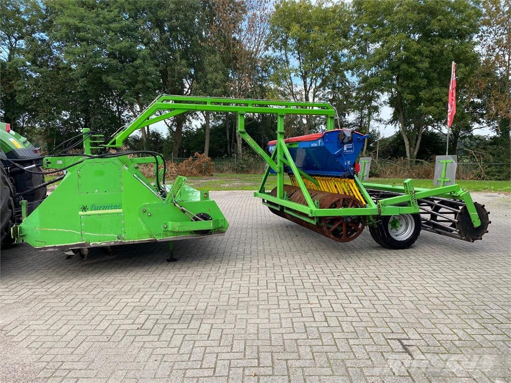 Farmtec Agri 300 Spitmachine - Met getrokken Zaaic Varomosios akėčios ir žemės frezos