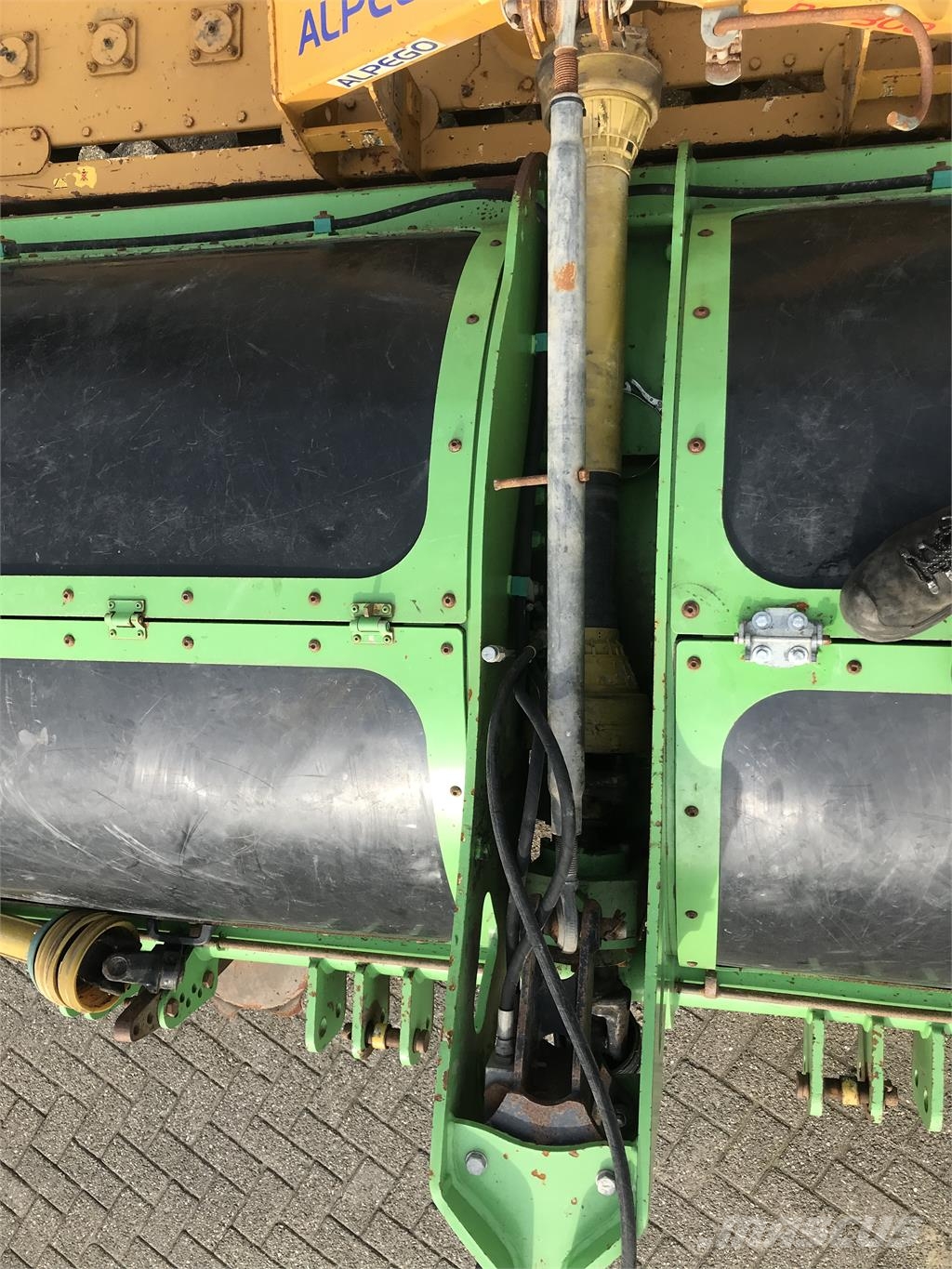 Farmtec spitmachine + Alpego rotorkopeg Grapa si pluguri rotative