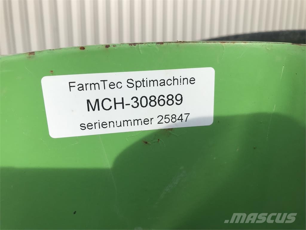 Farmtec spitmachine + Alpego rotorkopeg Grapa si pluguri rotative
