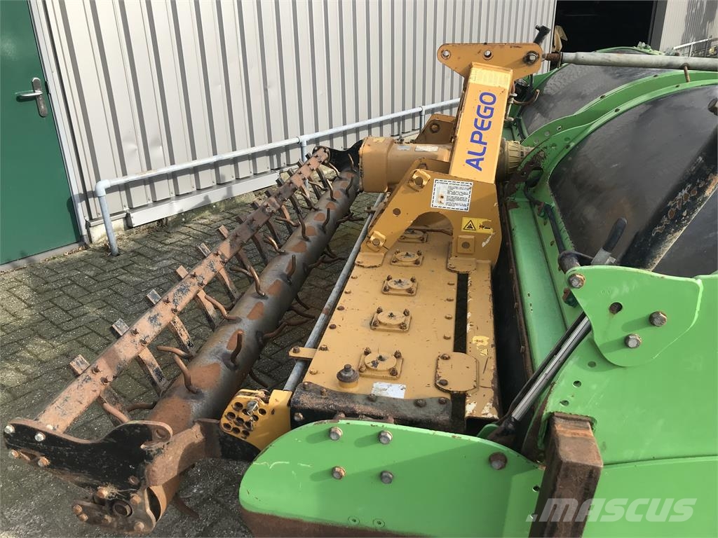Farmtec spitmachine + Alpego rotorkopeg Grapa si pluguri rotative