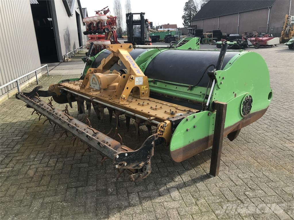 Farmtec spitmachine + Alpego rotorkopeg Grapa si pluguri rotative