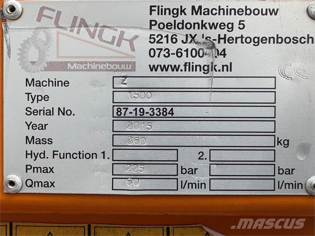 Flingk Z1500 instrooibak Agriculture - Autres