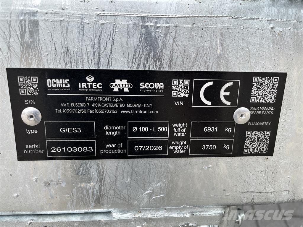  Irtec-Haspel 100/500 GES3 Irrigation systems