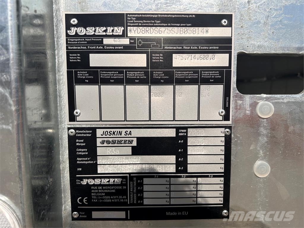 Joskin Betimax 6750 Otra maquinaria agrícola