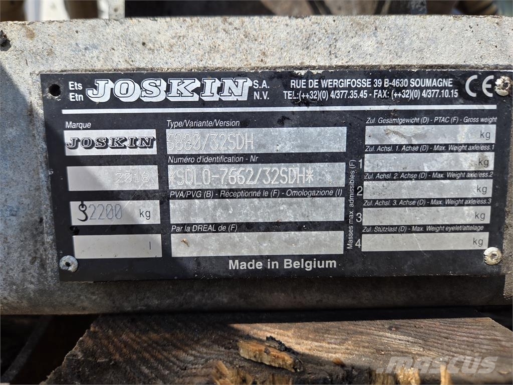Joskin Solodisc 6880 Aplicadores fertilizante liquido