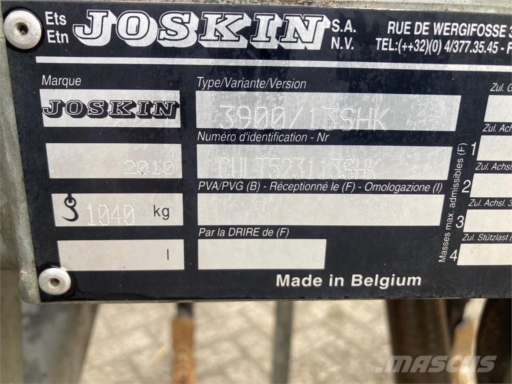 Joskin Terraflex 5200 Skystų trąšų purkštuvai
