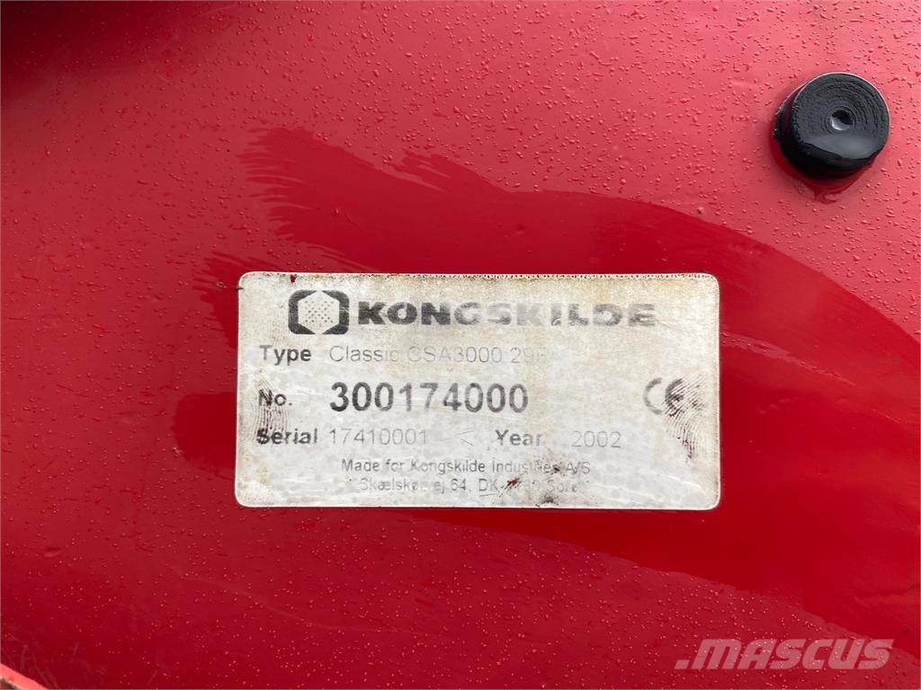 Kongskilde CSA 3000A Demeter Classic zaaimachine مثاقيب