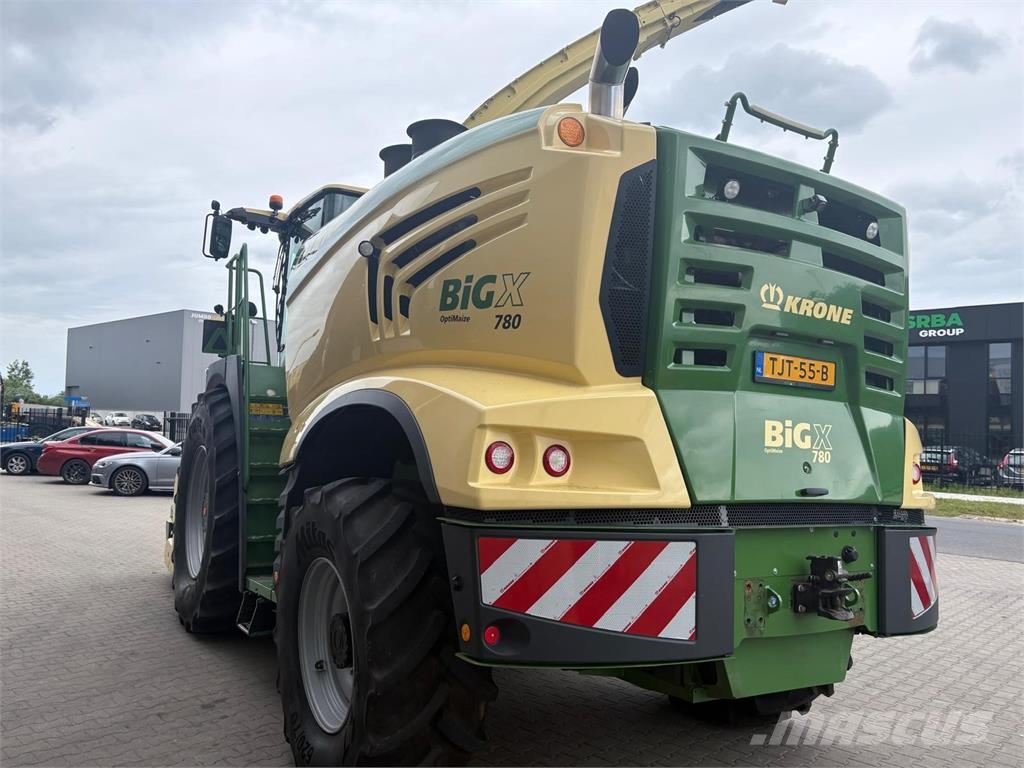 Krone Big X 780 + EC 900-3 + EF 300S Desmenuzadoras, cortadoras y desenrolladoras de pacas