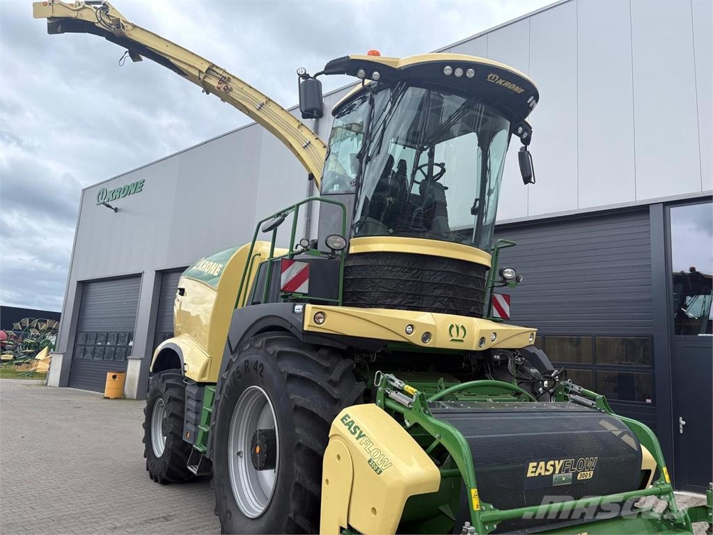 Krone Big X 780 + EC 900-3 + EF 300S Desmenuzadoras, cortadoras y desenrolladoras de pacas