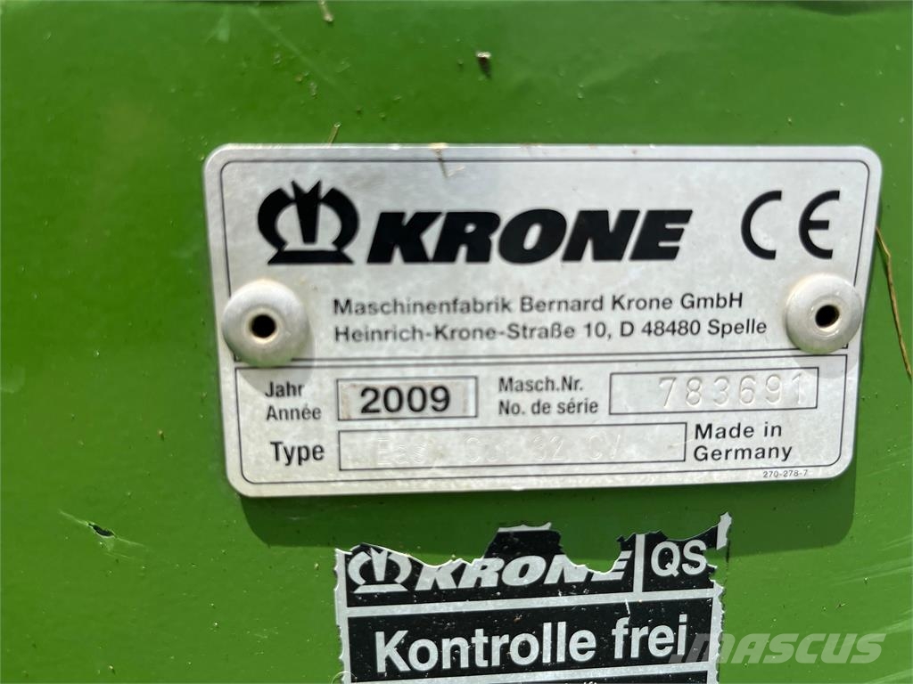 Krone EC 320 CV Float Falciatrici