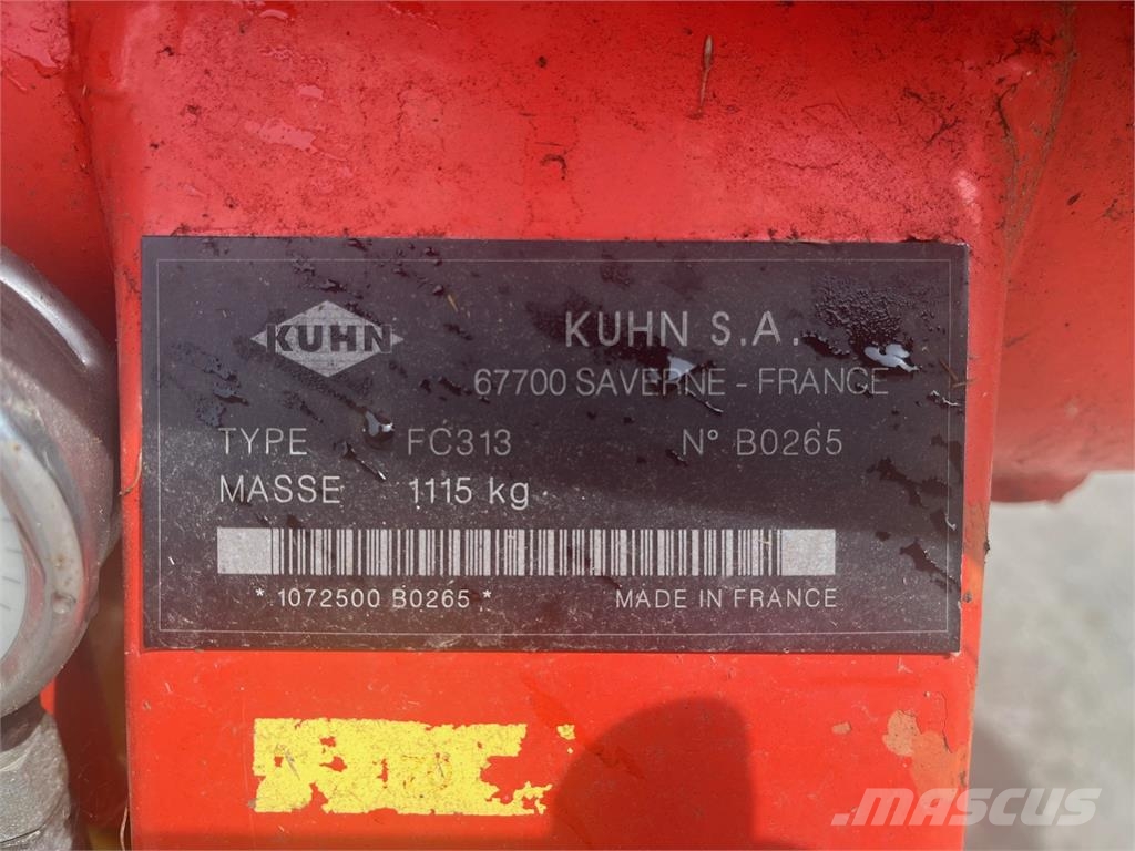 Kuhn FC 313 ACHTERMAAIER جزازات