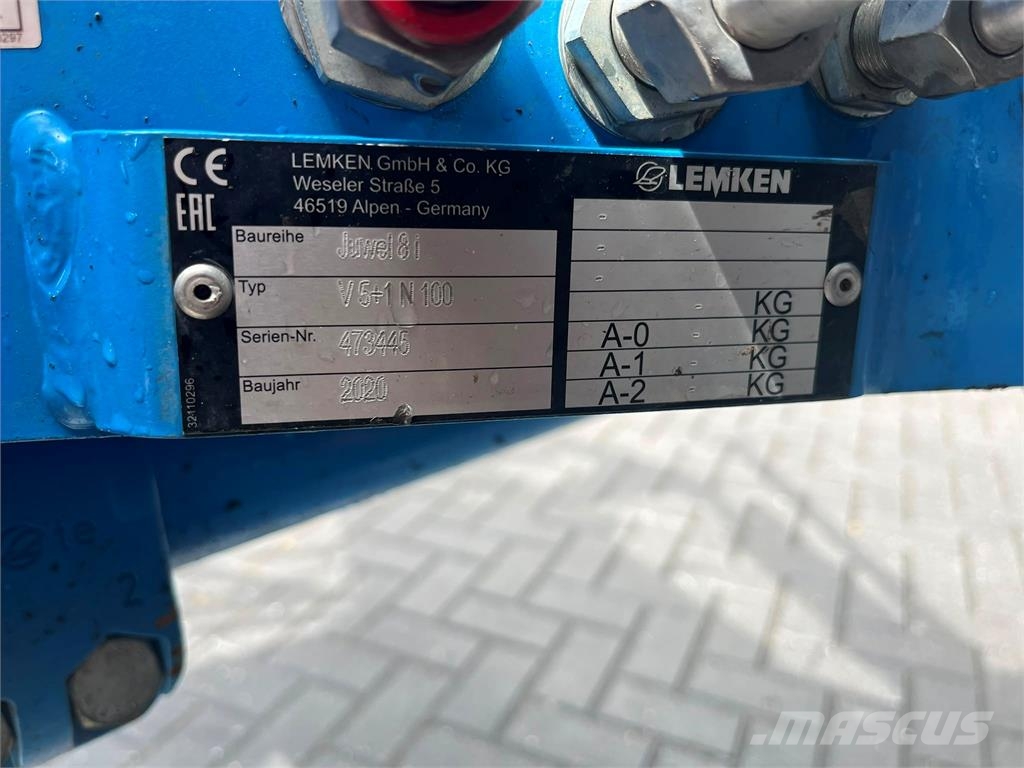 Lemken Juwel 8 Isobus 6 schaar met FlexPack Vanlige ploger