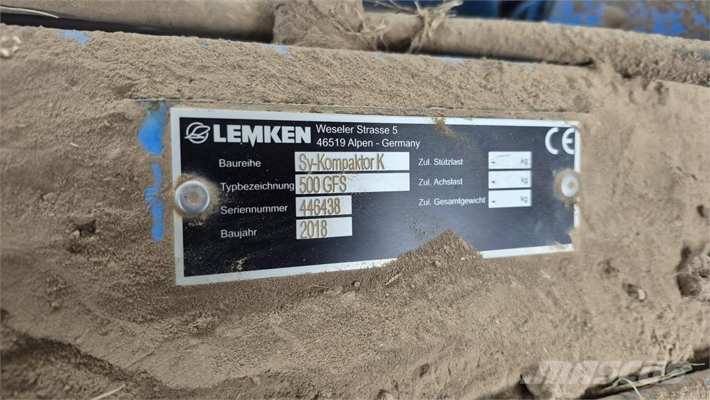 Lemken Kompaktor K500GFS Kultivátory
