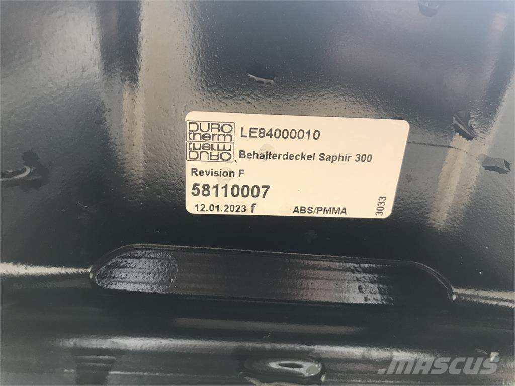 Lemken Saphir 9 / 10 tankdeksel met schade Sejalnice