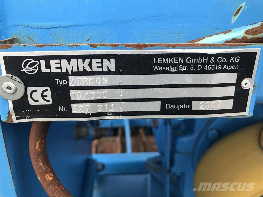 Lemken Solitair 8/300 + Zirkon 10/300 Såmaskiner