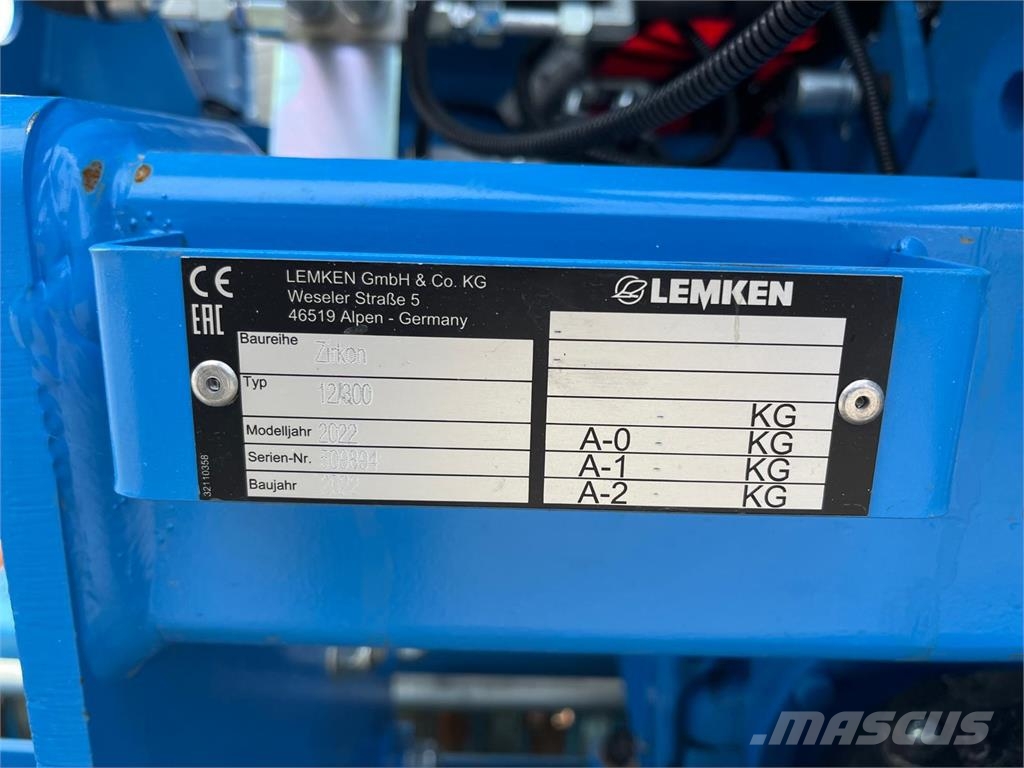 Lemken Zirkon 12/300 + Solitair 9+/300 Sejalnice