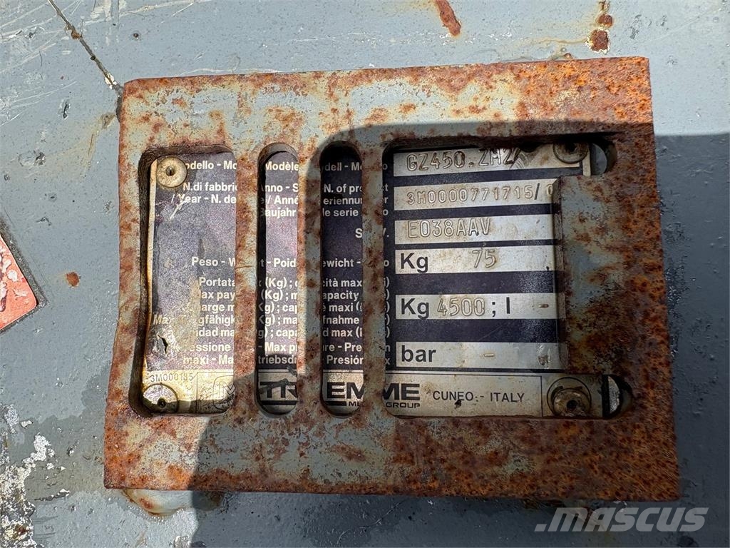 Merlo hijshaak 4500 kg ZM2 Άλλες μηχανές φόρτωσης και σκαψίματος και εξαρτήματα