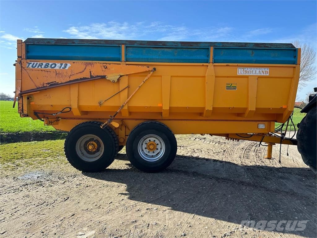 Rolland kiepwagen 13 ton Трейлеры для транспортировки животных