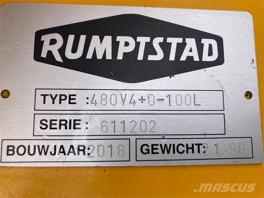 Rumptstad 480V4+0-100L Обычные плуги