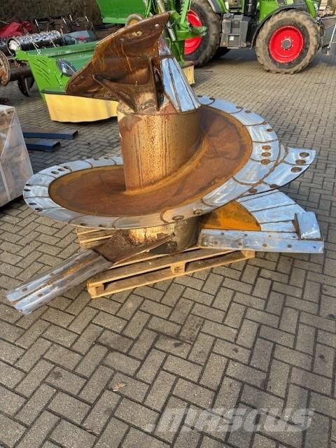  Set Peecon mengvijzels met RVS slijtplaten voor bo Feed mixer